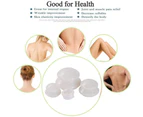 Silicone Cupping Theraphy Set, Professionally Chinese Massage Cups For Cupping Therapy And Cellulite Reduction