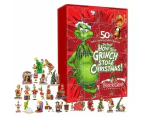 Christmas Grinch Inspired 24 Days Advent calendar Xmas Countdown Blind Box Style 2