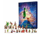 Christmas Grinch Inspired 24 Days Advent calendar Xmas Countdown Blind Box Style 1