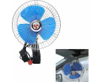 Car Fan 12V 24 Volt Car Electric Fan Truck Interior Small Ceiling Fan Used In Car To Refrigerate Large Air Volume 6inch,24v