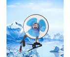 Car Fan 12V 24 Volt Car Electric Fan Truck Interior Small Ceiling Fan Used In Car To Refrigerate Large Air Volume 6inch,24v