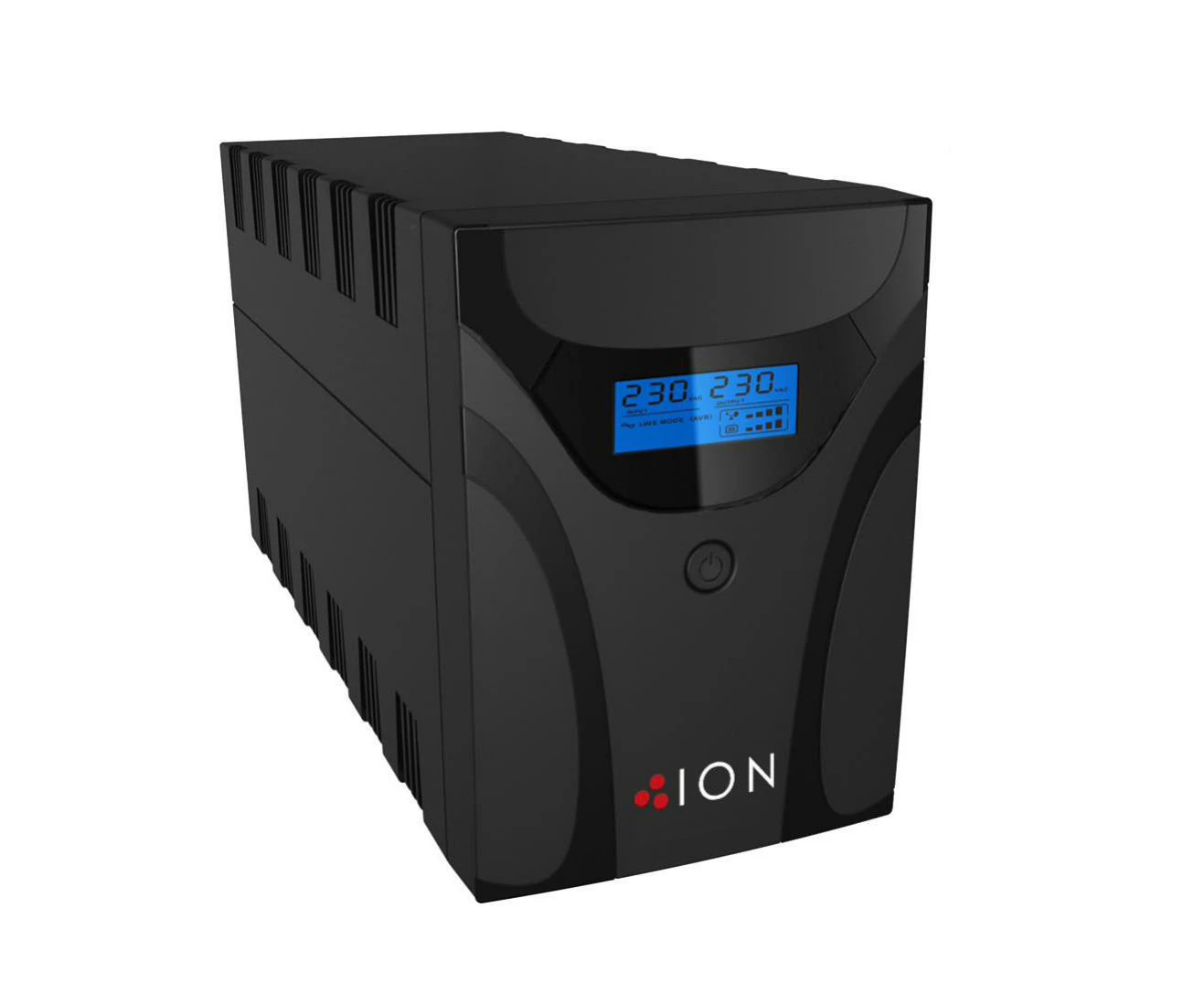 ION F11 2200VA Line Interactive Tower UPS, 4x Australian 3Pin Outlets, 195mm x 139mm x 364mm,