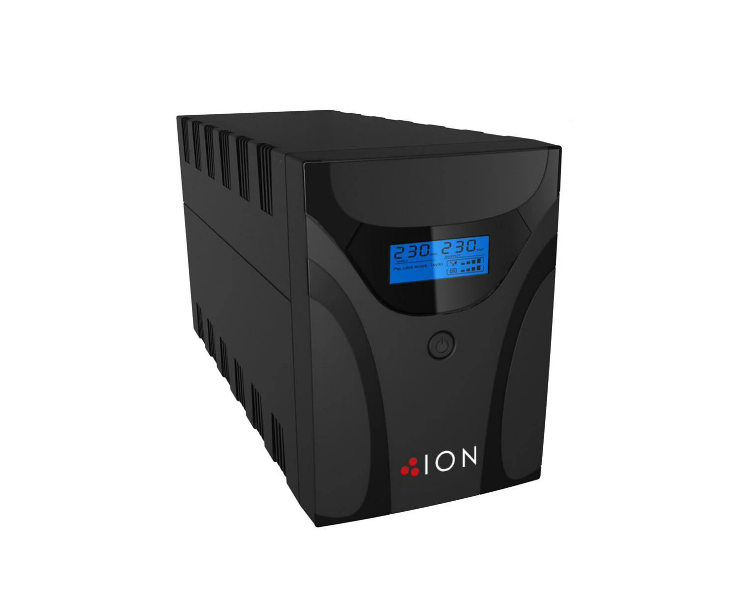 ION F11 1200VA Line Interactive Tower UPS, 4x Australian 3Pin Outlets, 195mm x 139mm x 364mm,