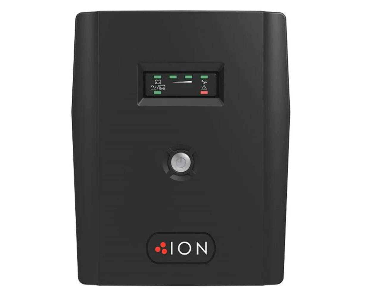 ION F11 1500VA Line Interactive Tower, Auto Voltage Regulated UPS, 3x Australian 3Pin Outlets, 198mmx158mmx380mm,