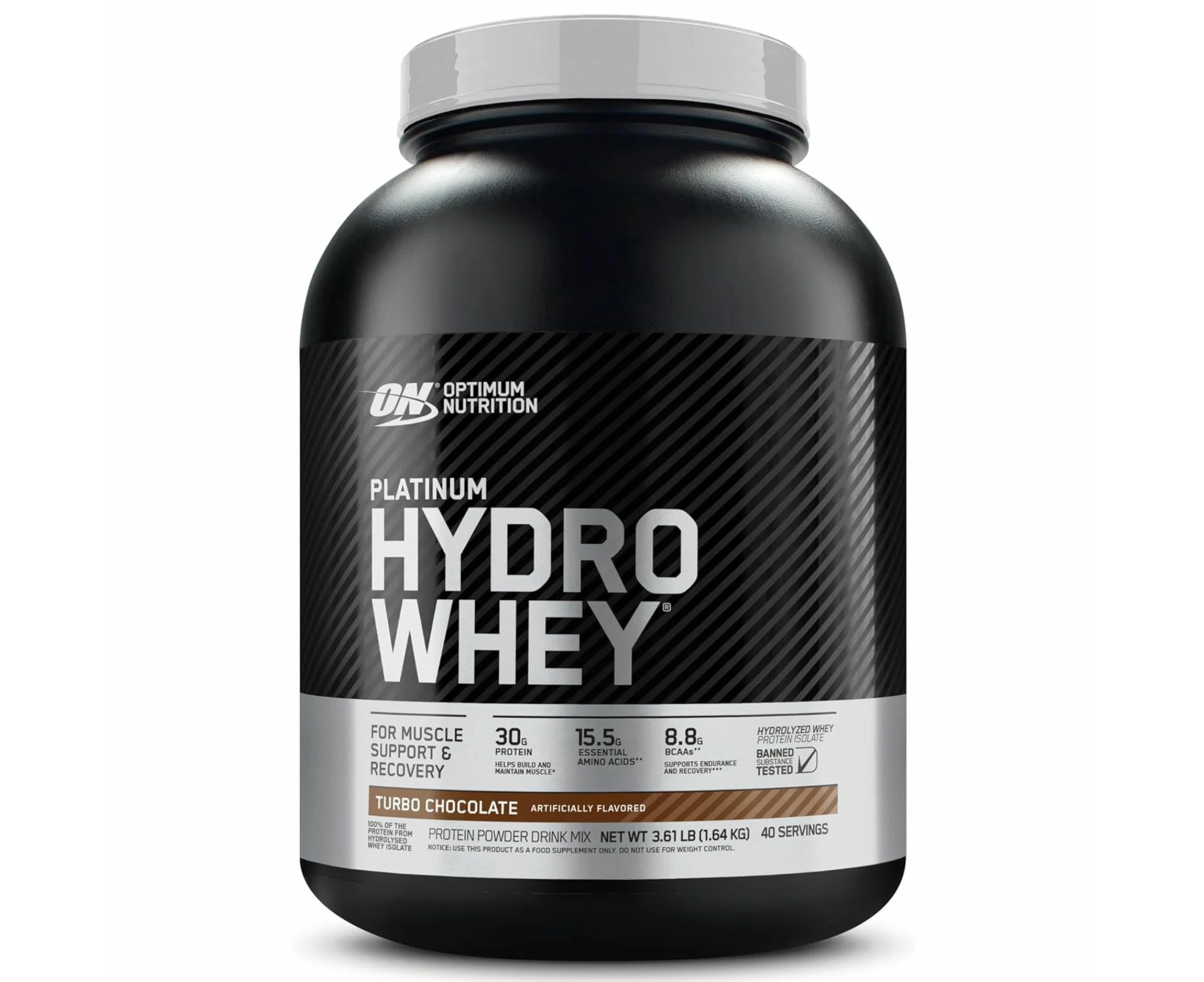 Optimum Nutrition Platinum HydroWhey 3.5 lbs (1.59 kg) - Turbo Chocolate