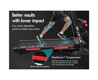 BLACK LORD Treadmill Electric Auto Incline Running Machine Home Gym Fitness