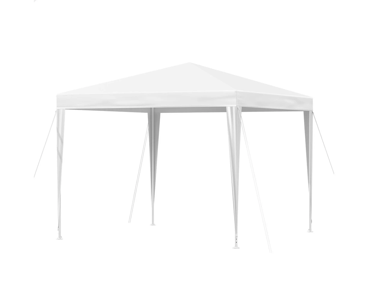 ALFORDSON Gazebo 3x3 Outdoor Wedding Party Tent Camping Shelter Portable White