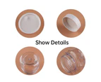 10pcs PET Plastic Cosmetic Bottles Refillable Travel Face Cream Containers