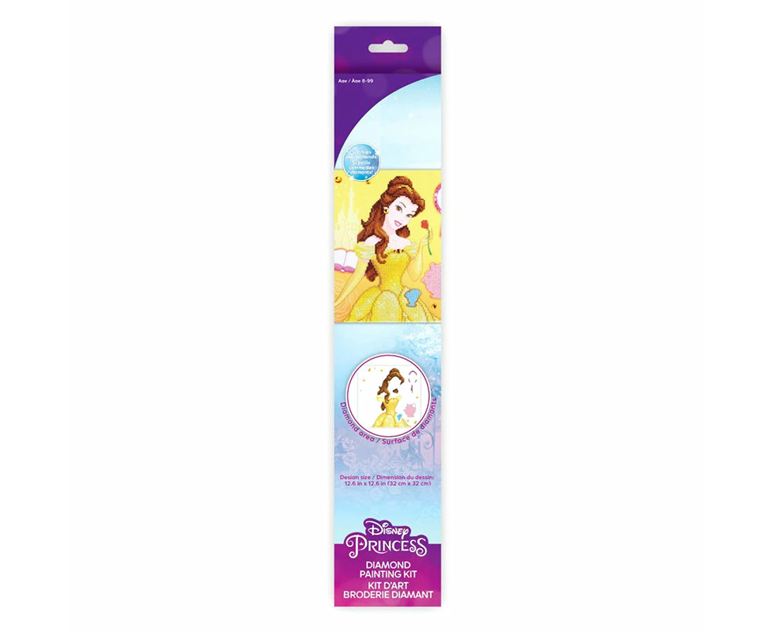 DAMAGED BOX - Diamond Dotz - Disney Princess - Belle Beauty - 32 x 32cm