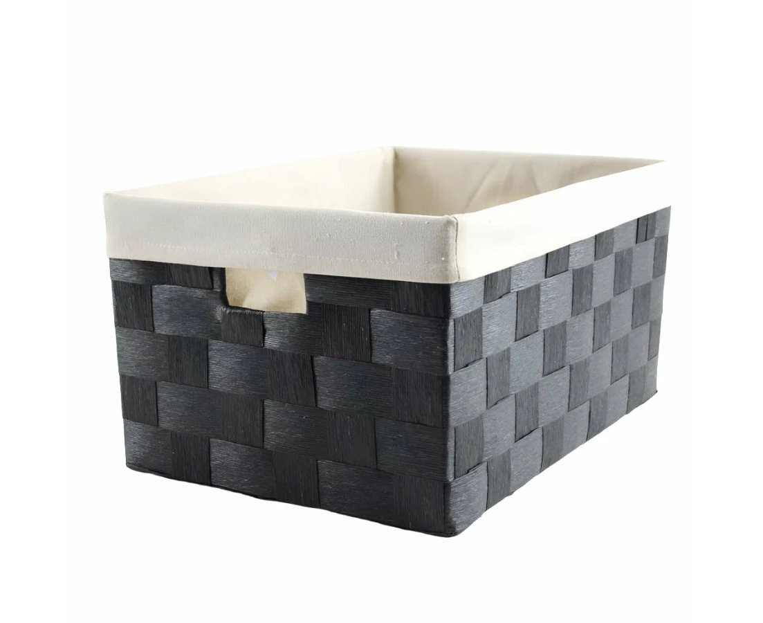 Linear Storage Basket Black XLarge