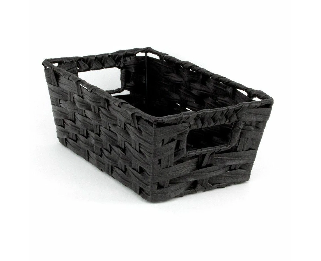 Jasper Storage Basket Black