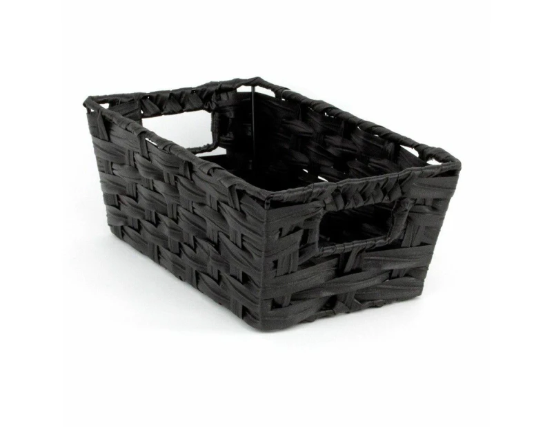 Jasper Storage Basket Black