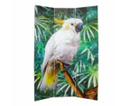 Canvas Aussie Birds Room Divider Screen