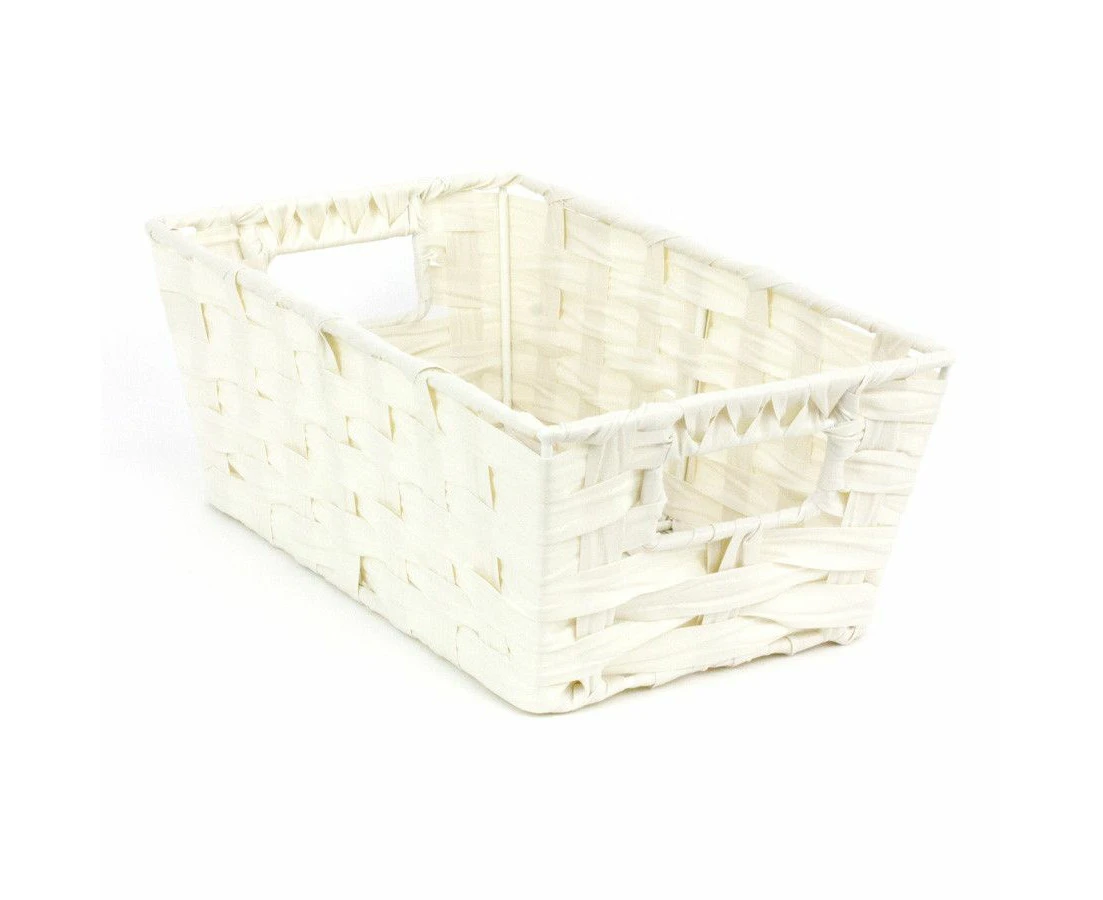 Jasper Storage Basket White