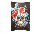 Canvas Candy Skull Room Divider Screen