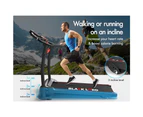 BLACK LORD Treadmill Electric Running Machine Foldable