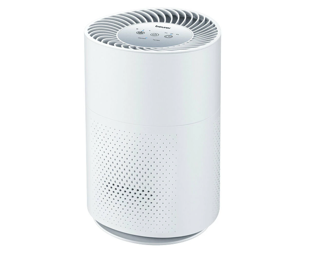 Beurer LR220 Portable Air Purifier/Pollen/Dust Cleaner w/ 3-Layer Filter White