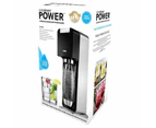 SodaStream Power Black Electric Soda Sparkling Water Fizzy Drink Maker Machine - Refurbished Grade A