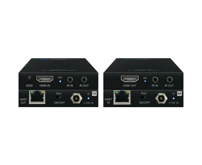 Blustream 1080p 70M/4K UHD 40M Slimline HDBaseT Extender Set BI Directional IR