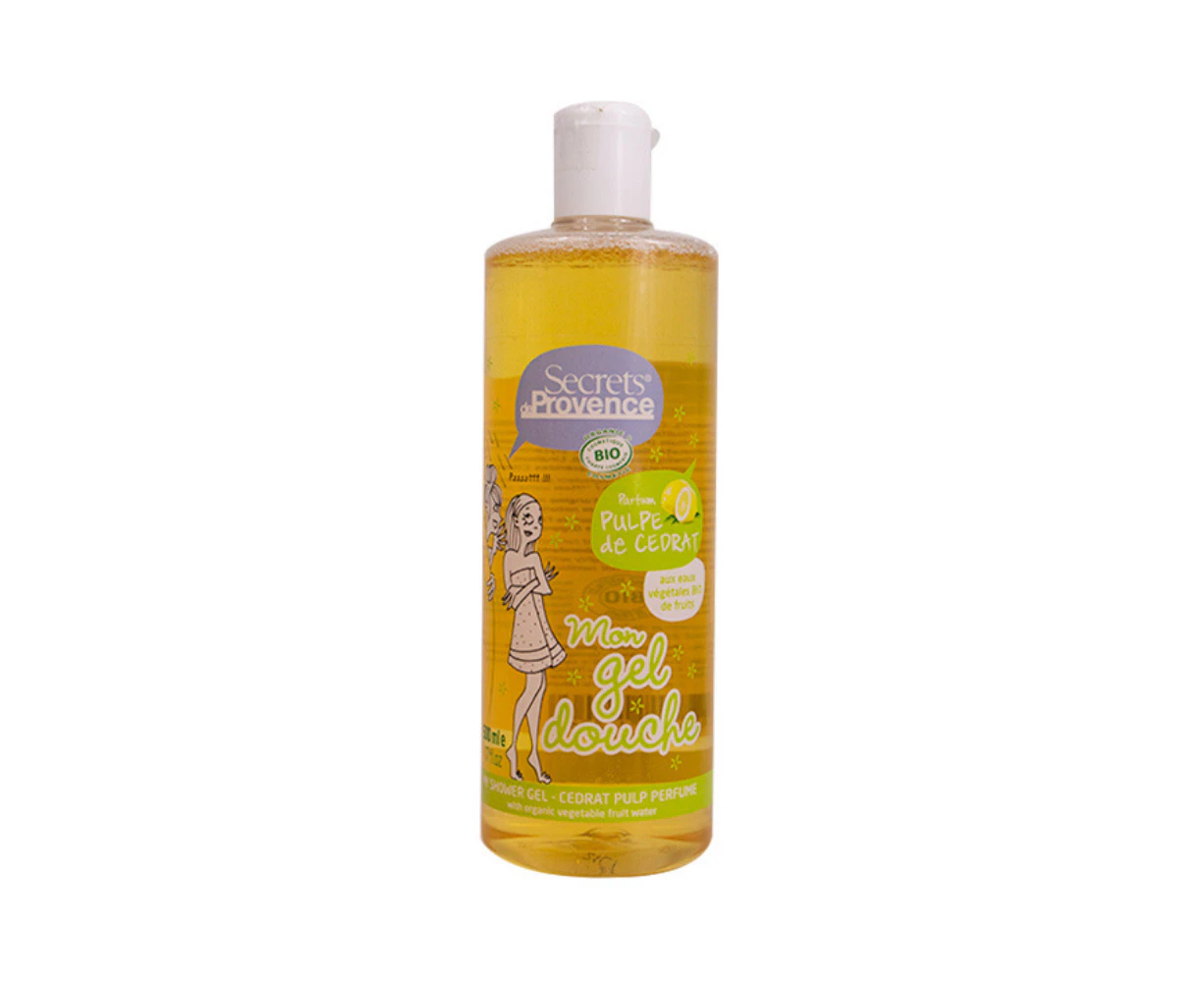 Secrets de Provence Organic Shower Gel Cedrat Pulp 500ml