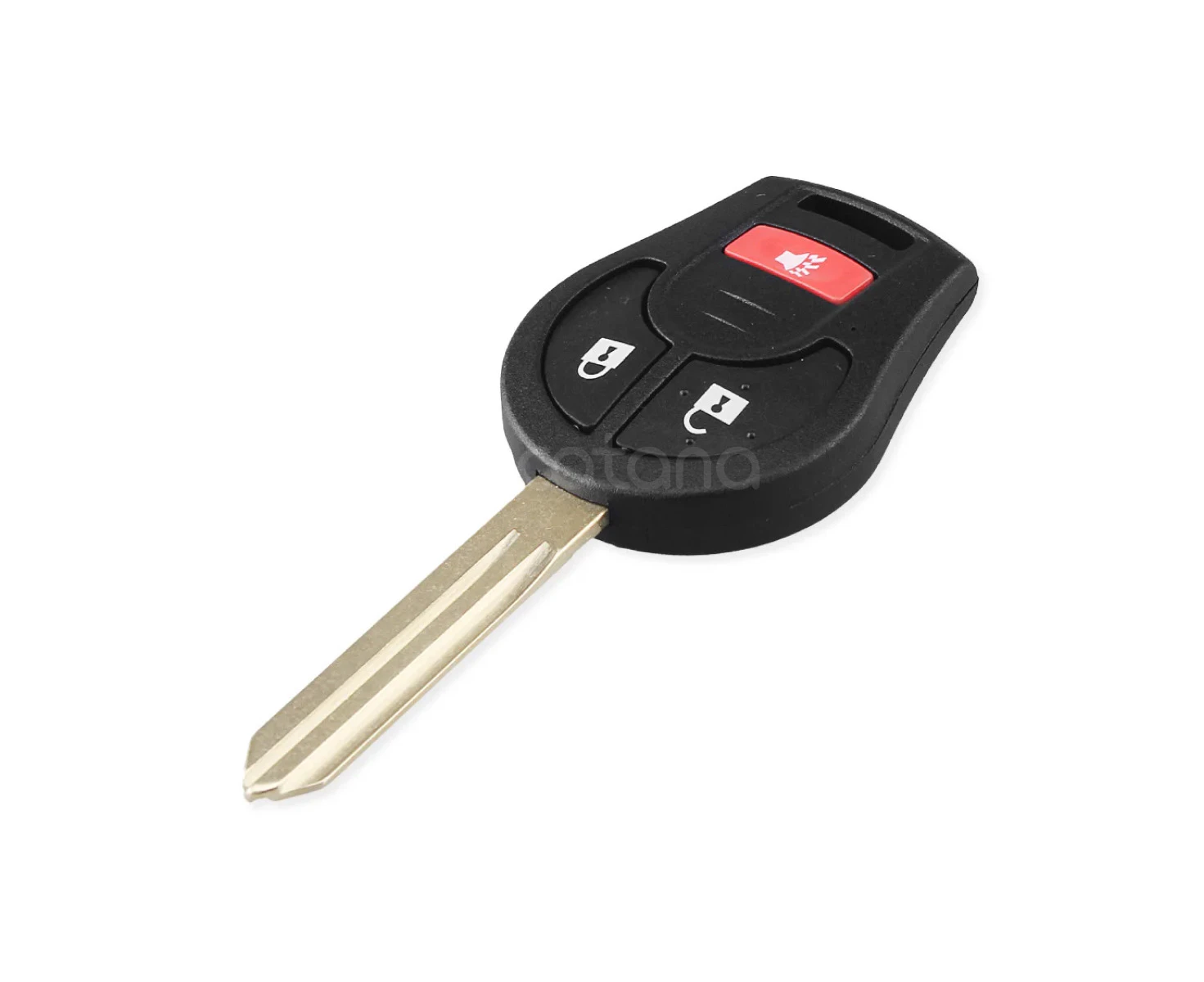 Remote Car Key Replacement for Nissan X-Trail T31 2007 - 2014 Complete 3 Button 433 Mhz Transponder Chip