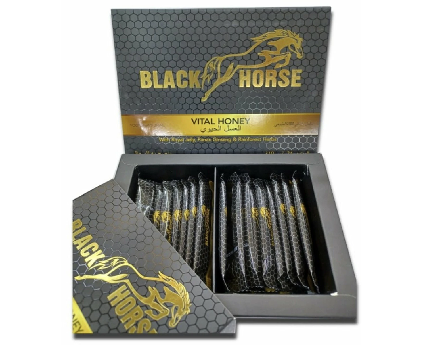 Black Horse Vital Honey natural libido enhancing honey