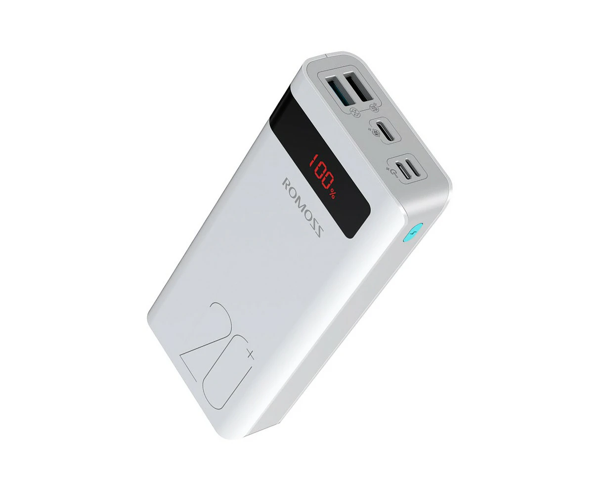 Romoss Sense 6PS+ 18W 20000mAh Super Fast Charge Power Bank-White