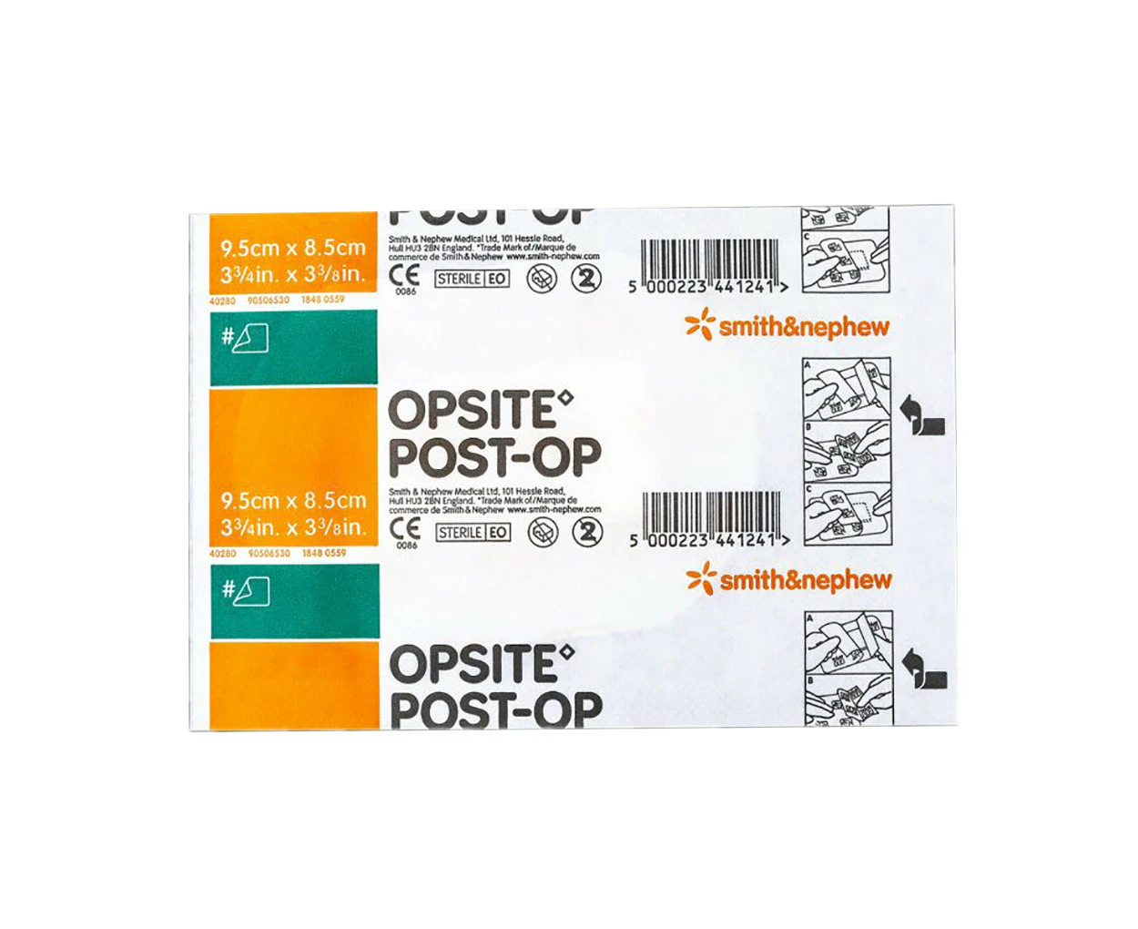 OPSITE POST-OP 9.5cm x 8.5cm SINGLE