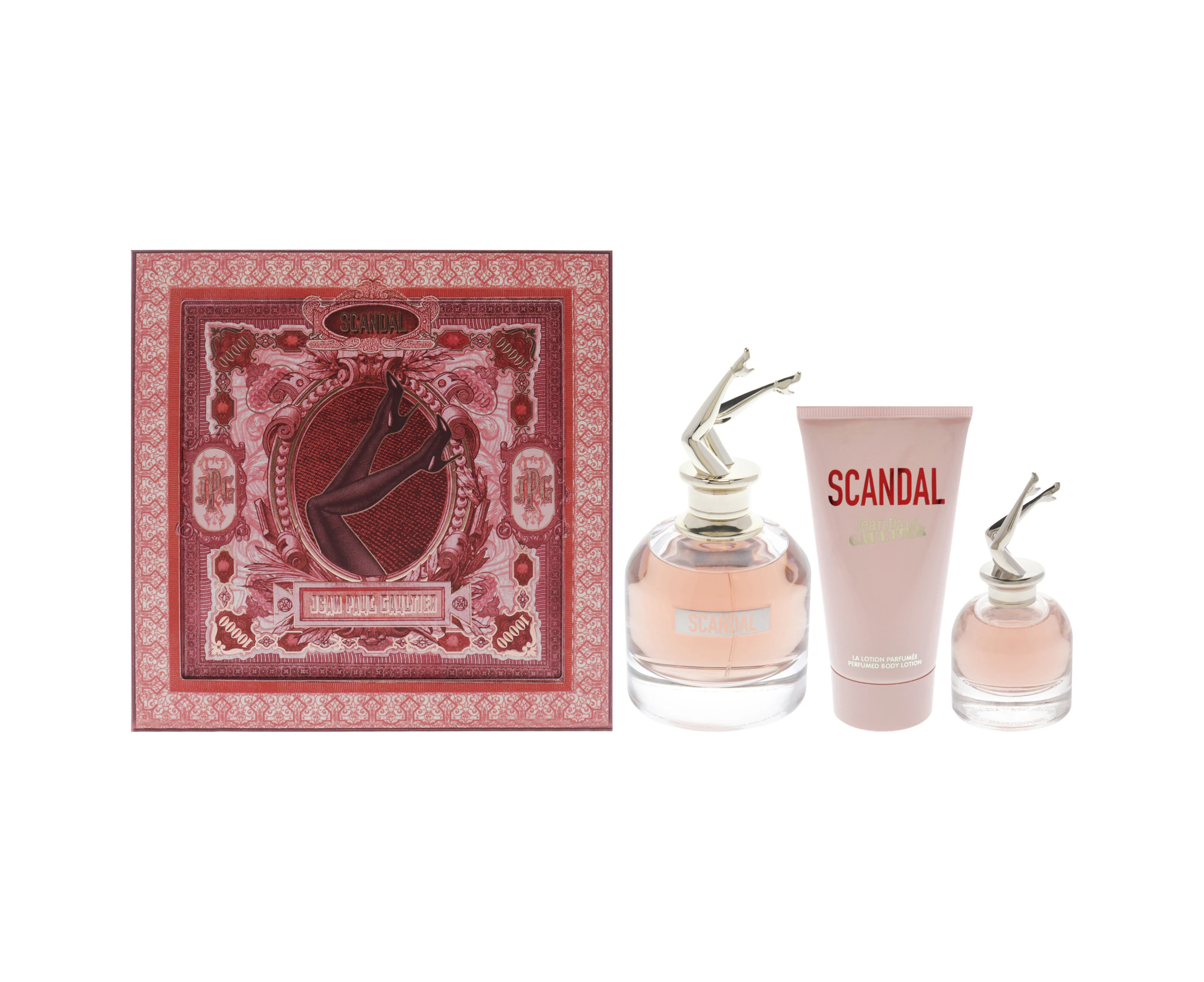 Jean Paul Gaulter Scandal 3 Piece 80ml Eau De Parfum