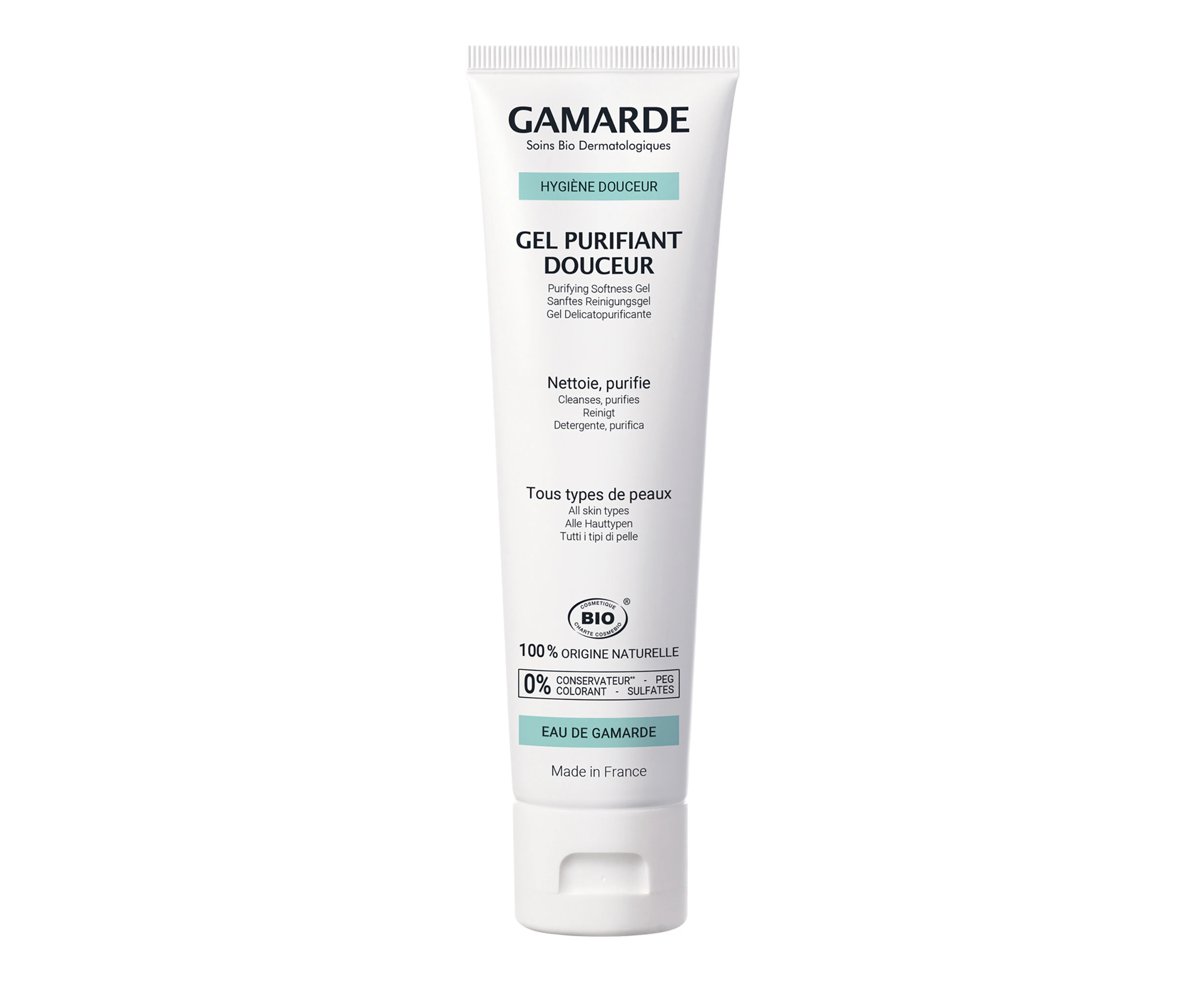 Purifying Softness Gel by Gamarde for Women - 3.38 oz Gel