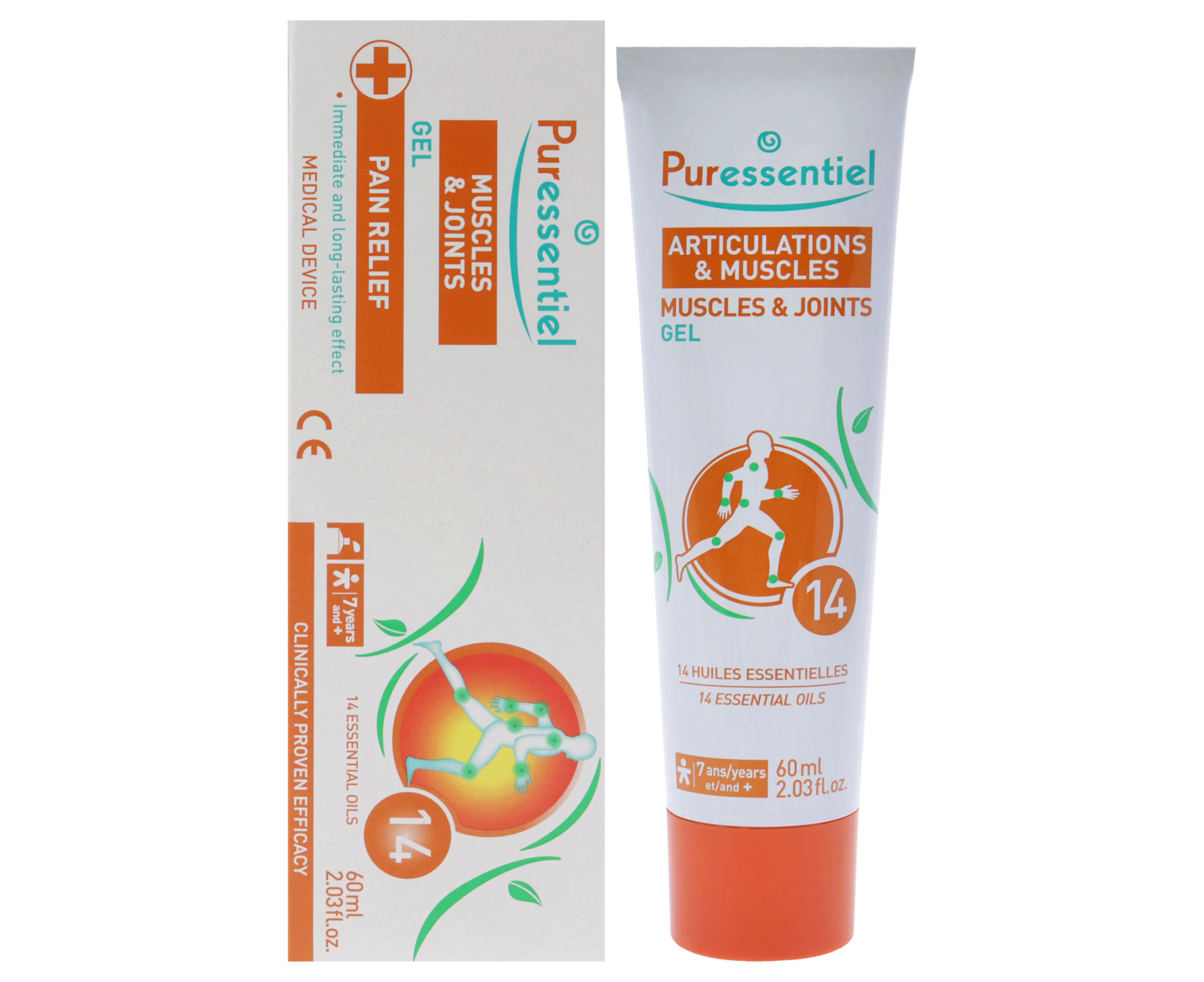 Articulations and Muscles Gel by Puressentiel for Unisex - 2.03 oz Gel