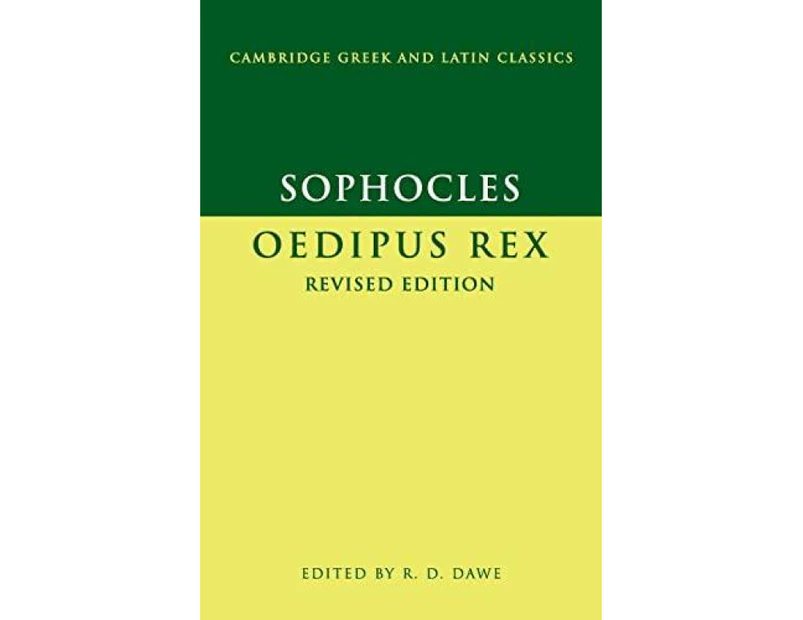 Sophocles Oedipus Rex by Sophocles