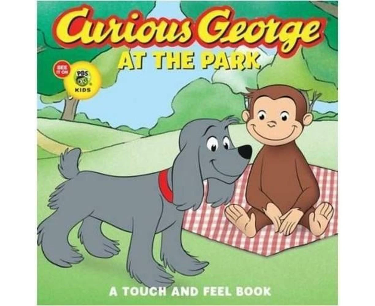 Curious George At The Park Touch-And-Feel (Cgtv Board Book)