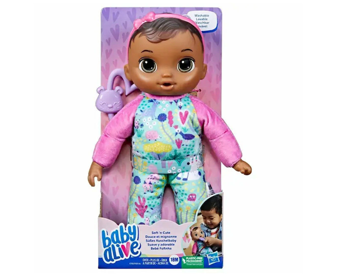 Baby Alive Soft 'N Cute Baby Doll - Brunette