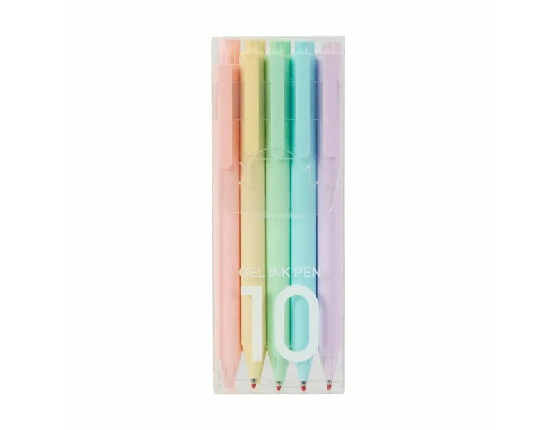 Gel Ink Pens, 10 Pack - Anko