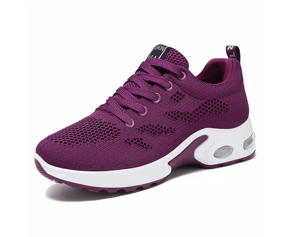 Womens Air Cushion Sports Running Breathable Lightweight Sneakers Shoes