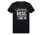 Diesel Mens T-Shirt T-Diego-B6 900 Black