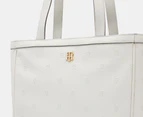 Tommy Hilfiger Noelle II North South Tote Bag - Ecru