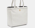 Tommy Hilfiger Noelle II North South Tote Bag - Ecru