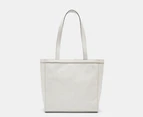 Tommy Hilfiger Noelle II North South Tote Bag - Ecru