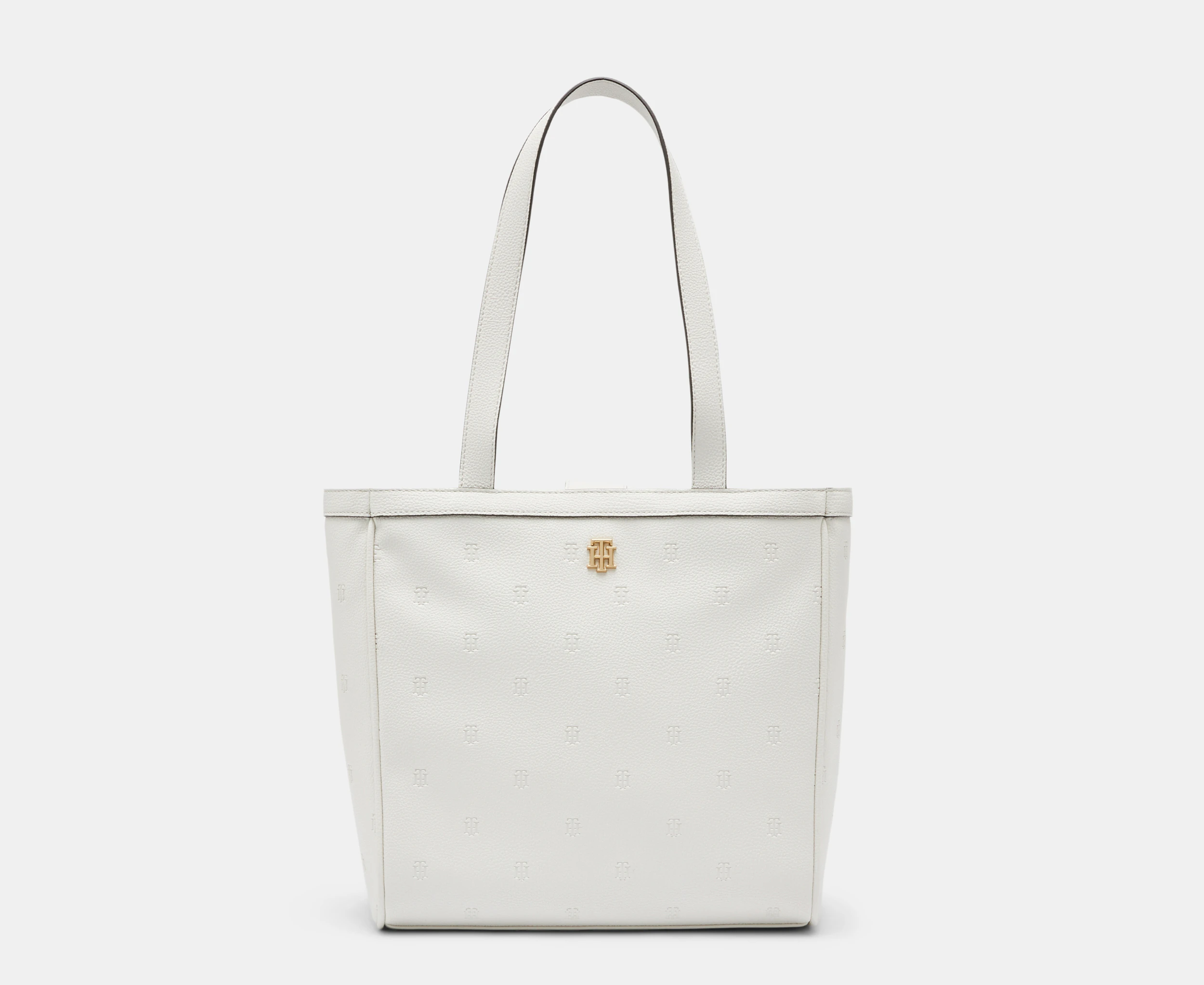 Tommy Hilfiger Noelle II North South Tote Bag - Ecru