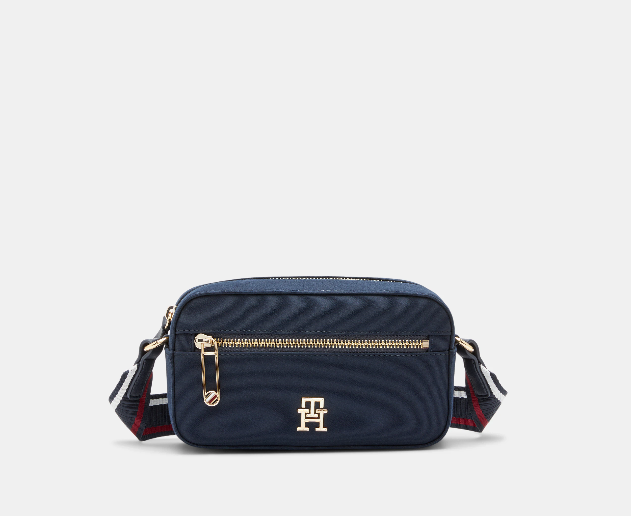 Tommy Hilfiger Iconic Twill Camera Bag - Space Blue