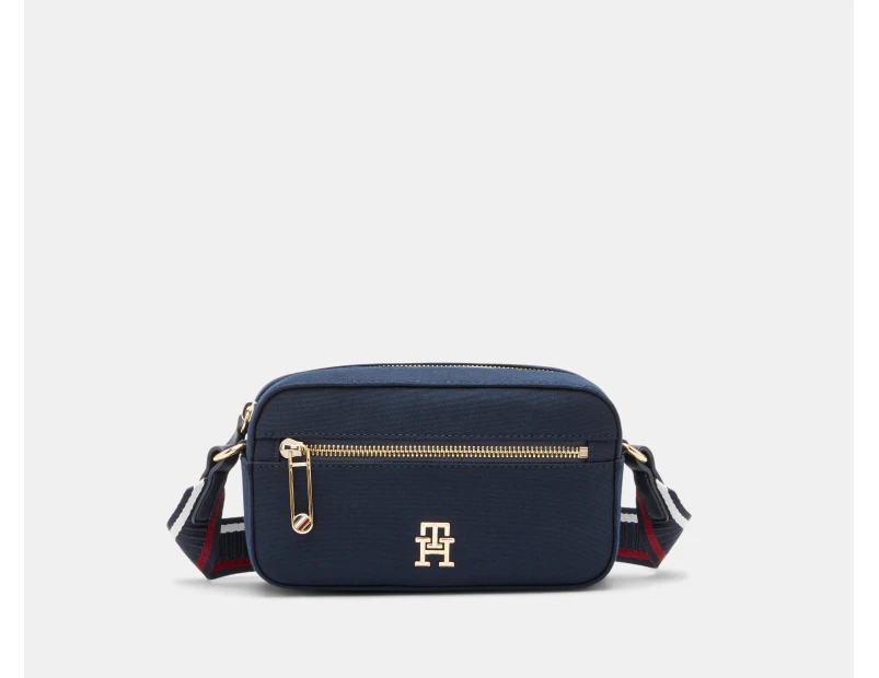 Tommy Hilfiger Iconic Twill Camera Bag - Space Blue