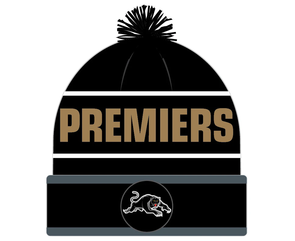 Penrith Panthers NRL 2022 Premiership Beanie