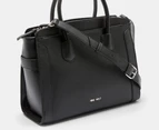 Nine West Margery Large Satchel Bag - Black