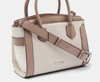 Nine West Margery Small Satchel Bag - Cement/Multi