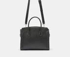 Nine West Margery Large Satchel Bag - Black