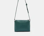 Nine West Bowie Mini Top Zip Crossbody Bag - Bottle Green