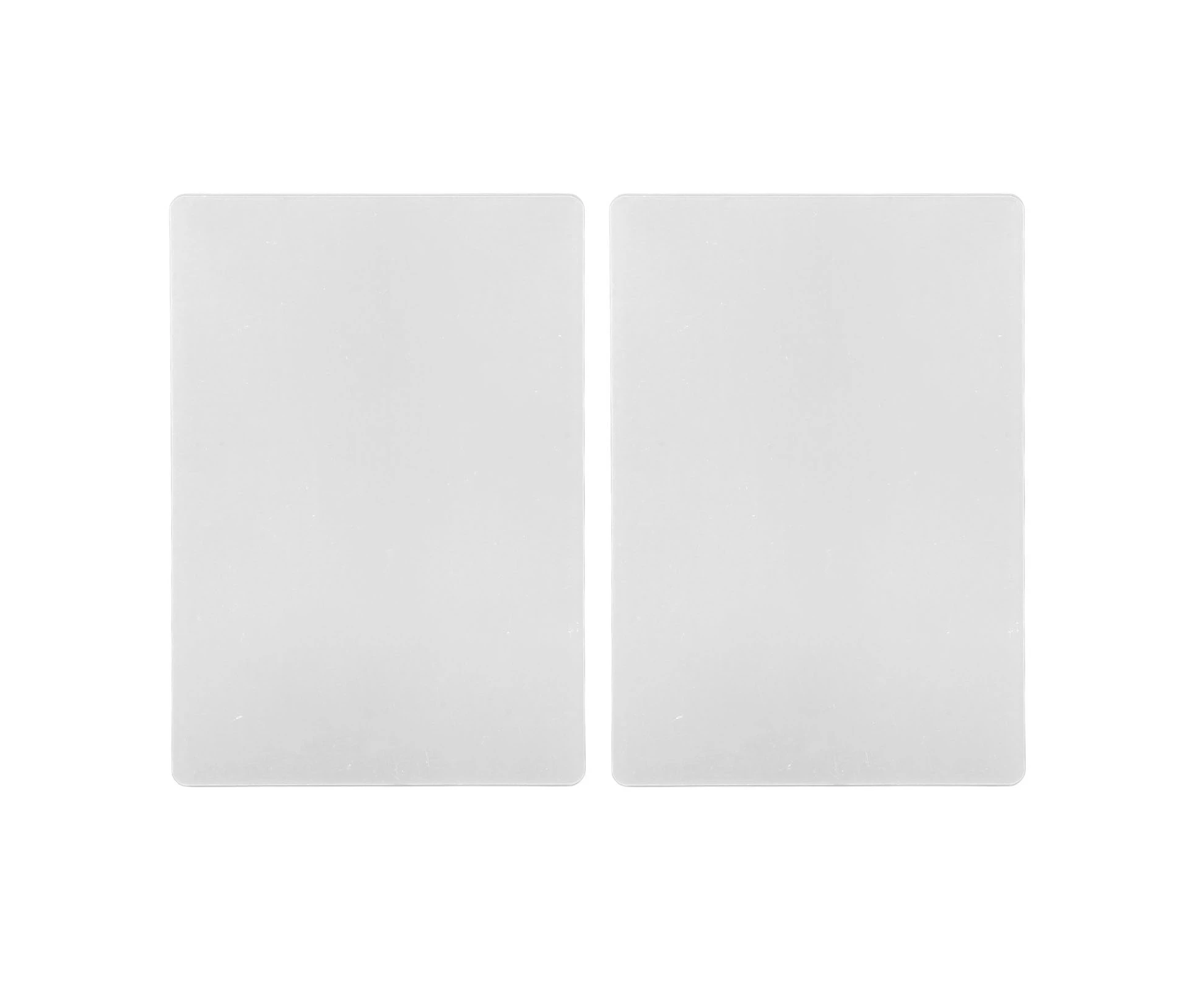 UPPFA Clear Acrylic Sheet Transparent Plastic Panel Board for DIY Projects Signs Home Decor Photo Frame 2 Pieces