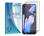 [2 Pack] MEZON Full Coverage Google Pixel 9 Pro XL Tempered Glass Crystal Clear Premium 9H HD Screen Protector (Pixel 9 Pro XL, 9H Full)